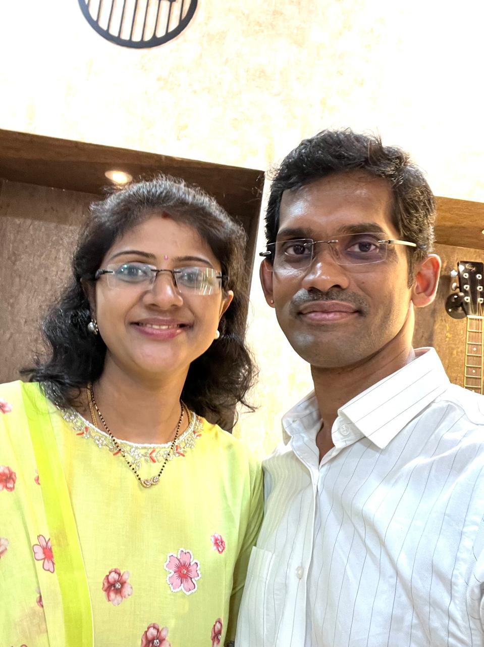 C.N. Aditya (Founder) and C.Satya Brahmani (Co-Founder) - Chords Music Academy